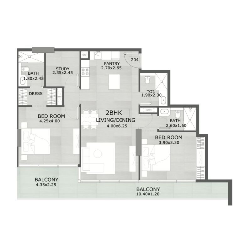 Apartments plan