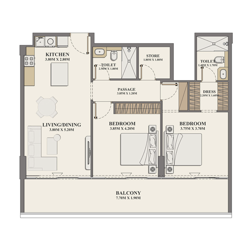 Apartments plan