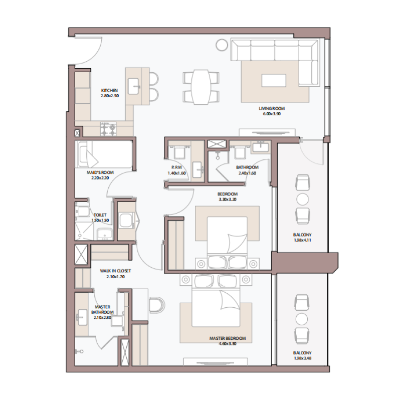 Apartments plan