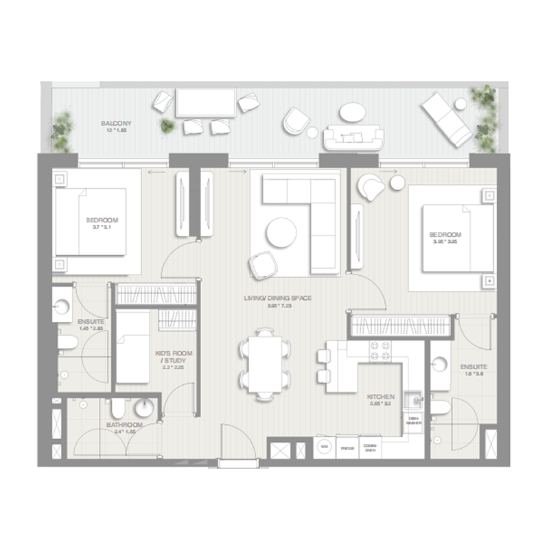 Apartments plan