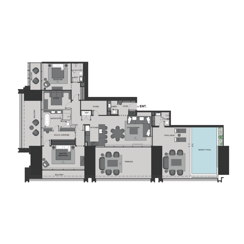 Apartments plan