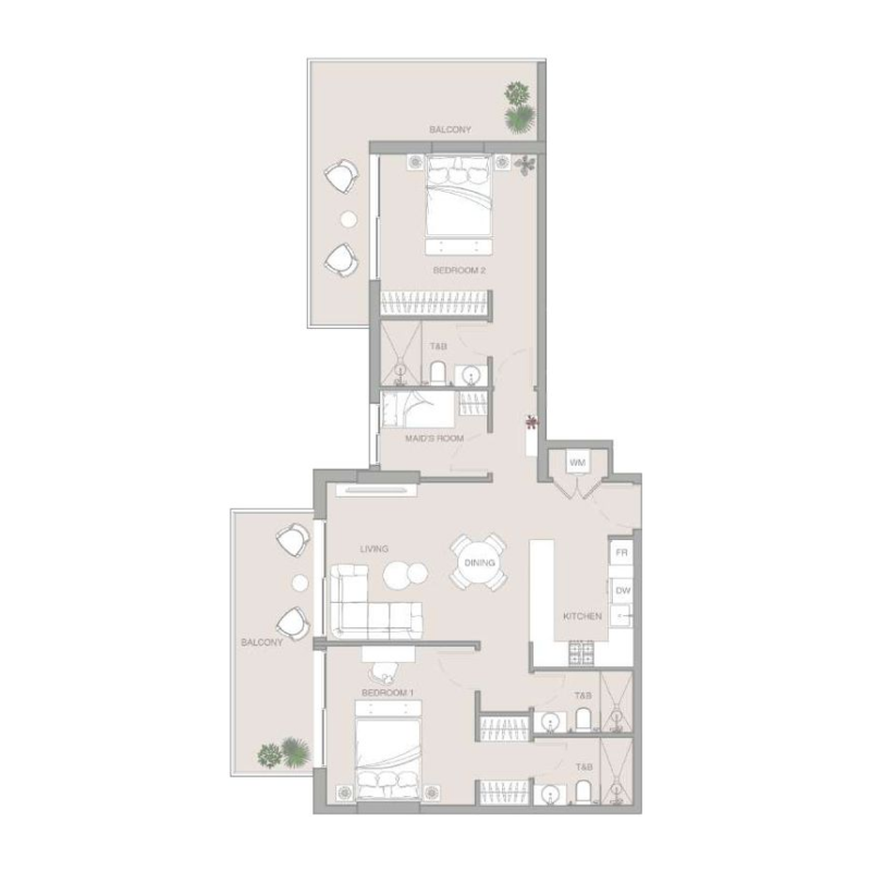 Apartments plan
