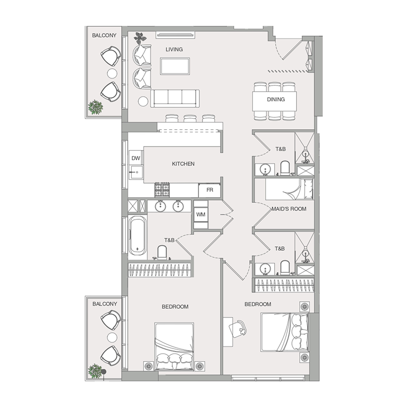 Apartments plan