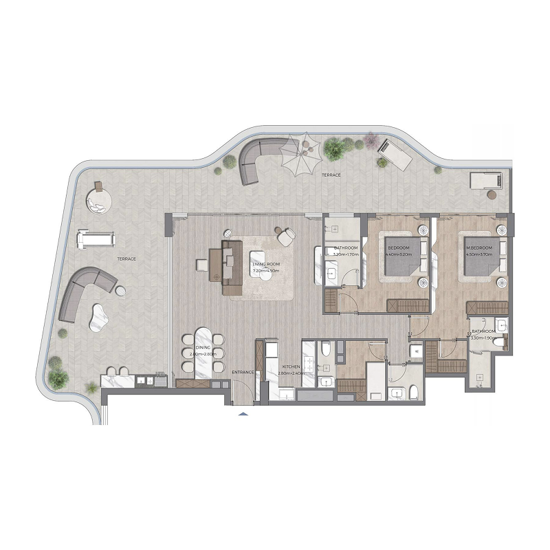 Apartments plan