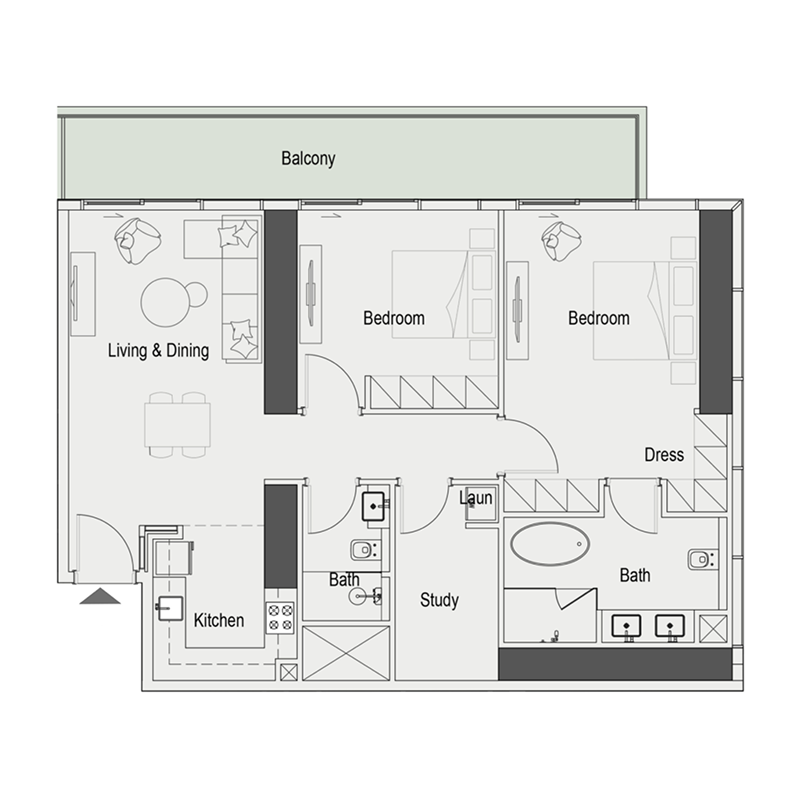 Apartments plan