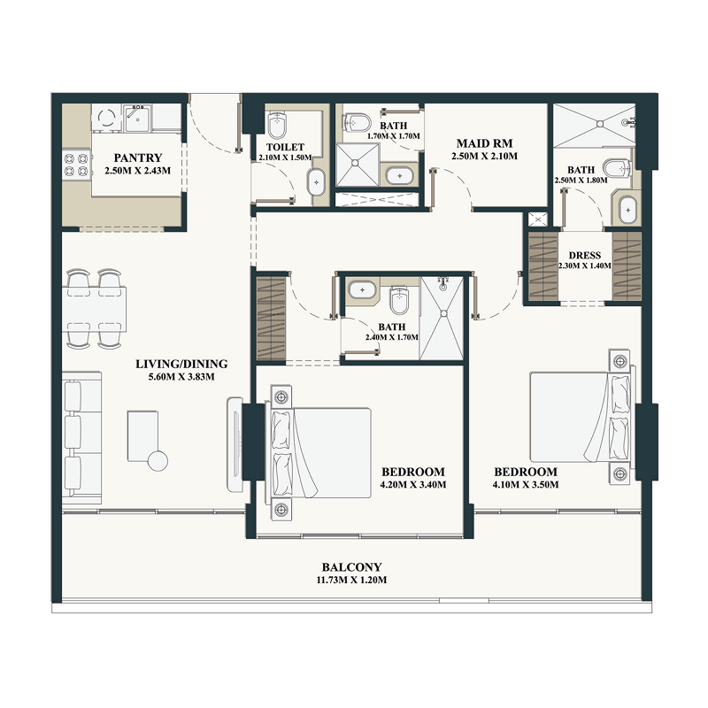 Apartments plan