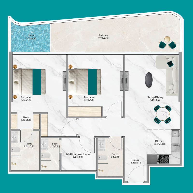 Apartments plan