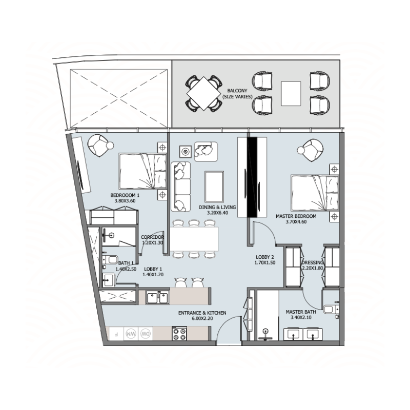 Apartments plan