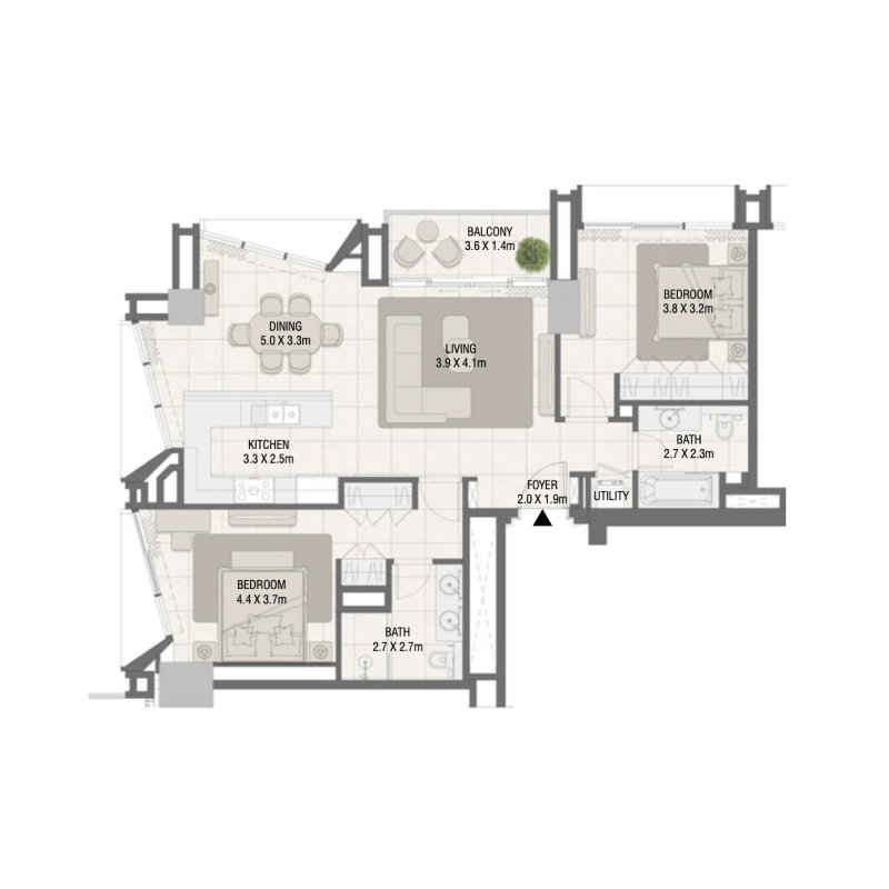 Apartments plan