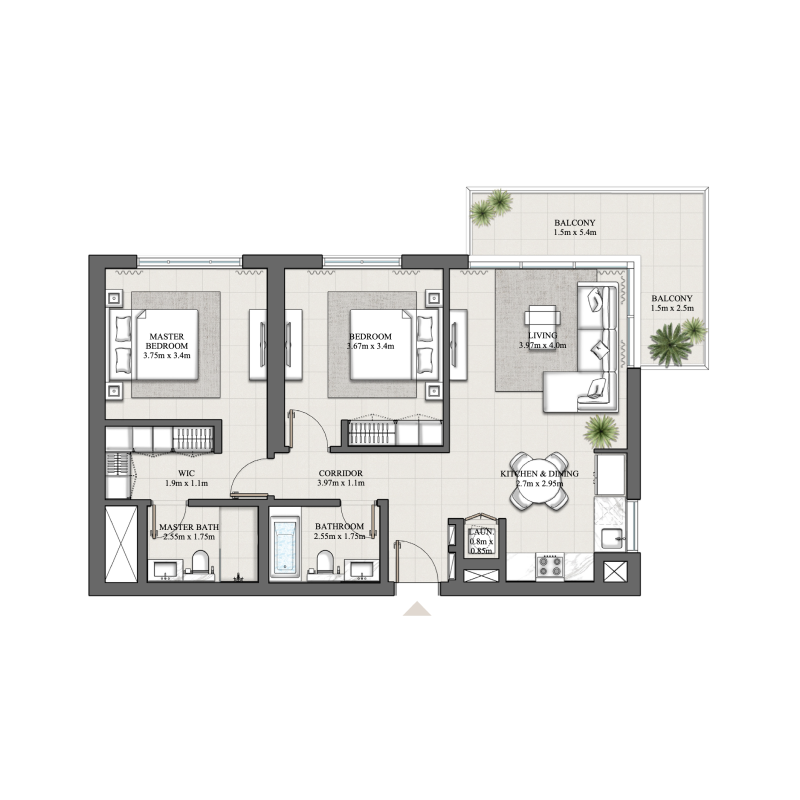 Apartments plan