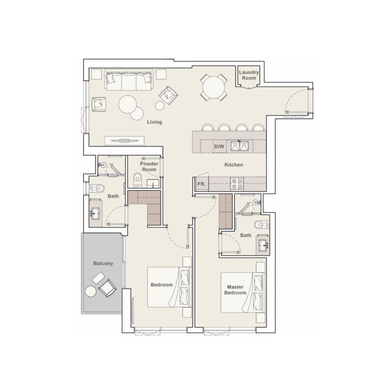 Apartments plan