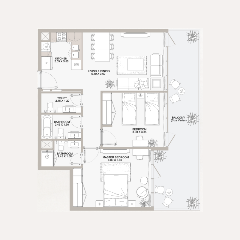 Apartments plan