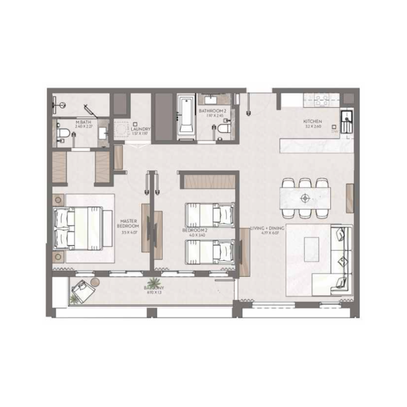 Apartments plan