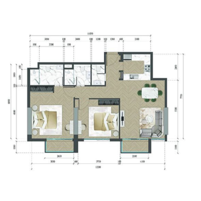 Apartments plan