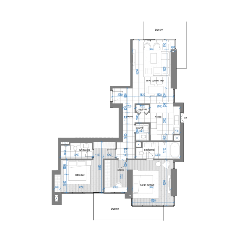Apartments plan