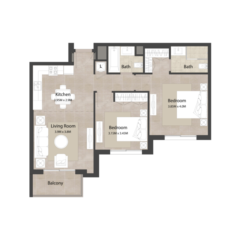 Apartments plan