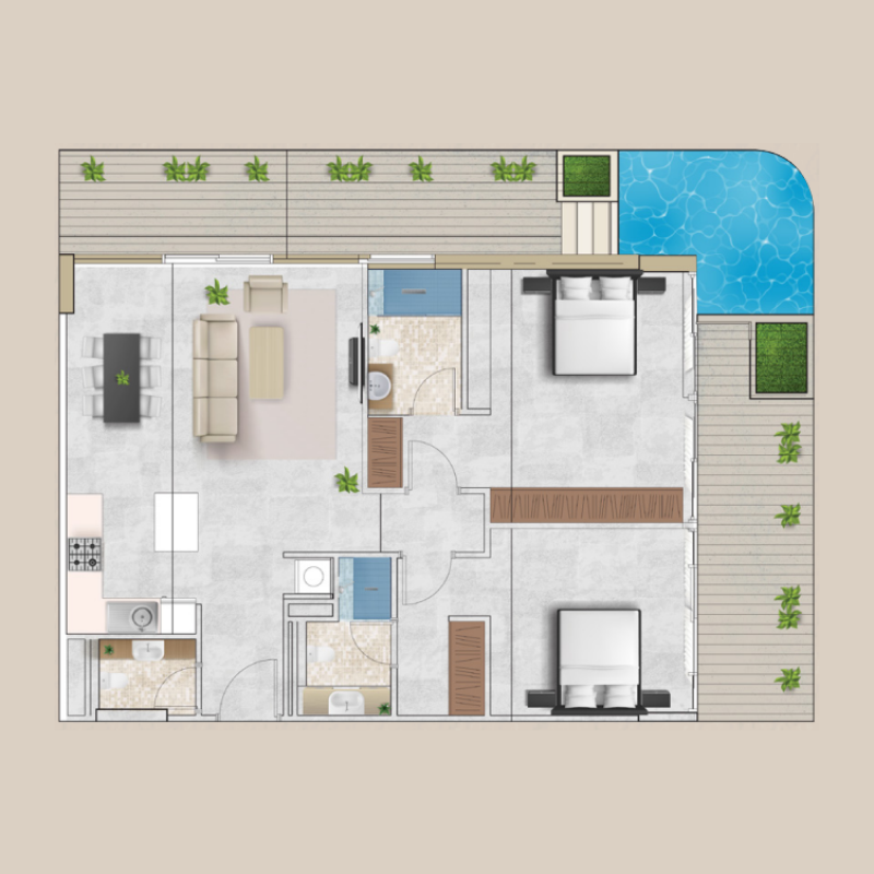 Apartments plan