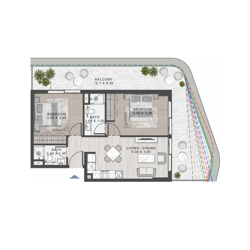 Apartments plan