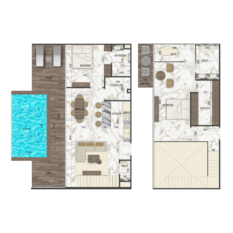 Duplex plan