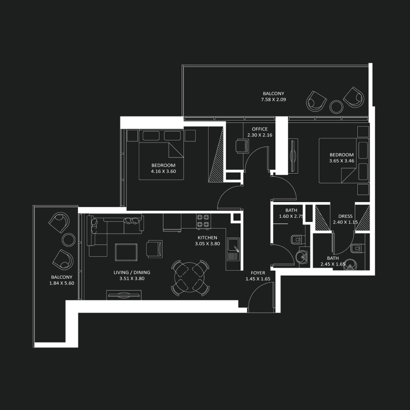 Apartments plan