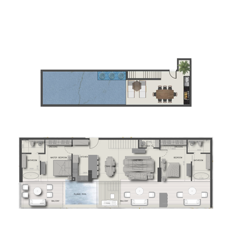 Townhouse plan