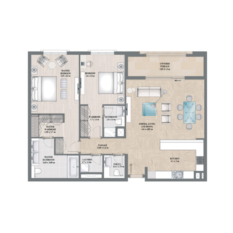 Apartments plan