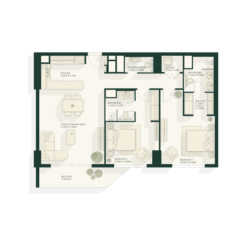 Apartments plan