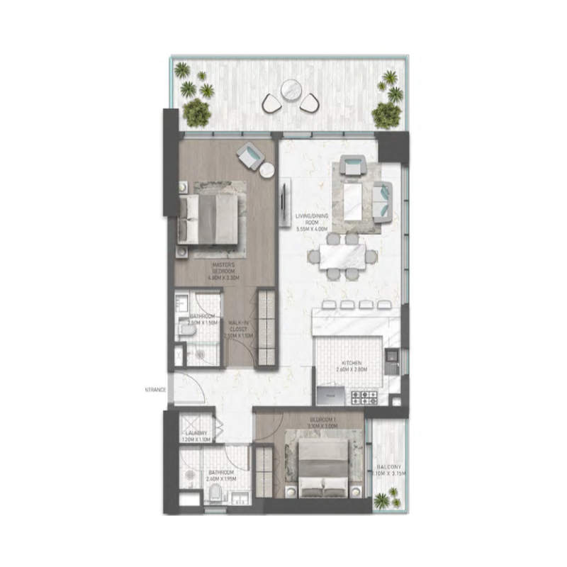 Apartments plan