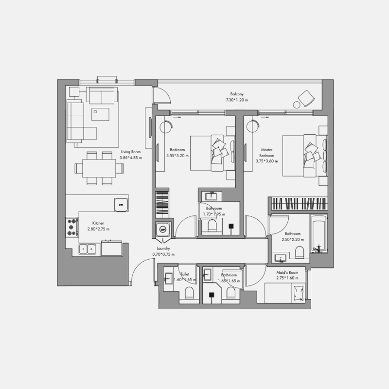 Apartments plan