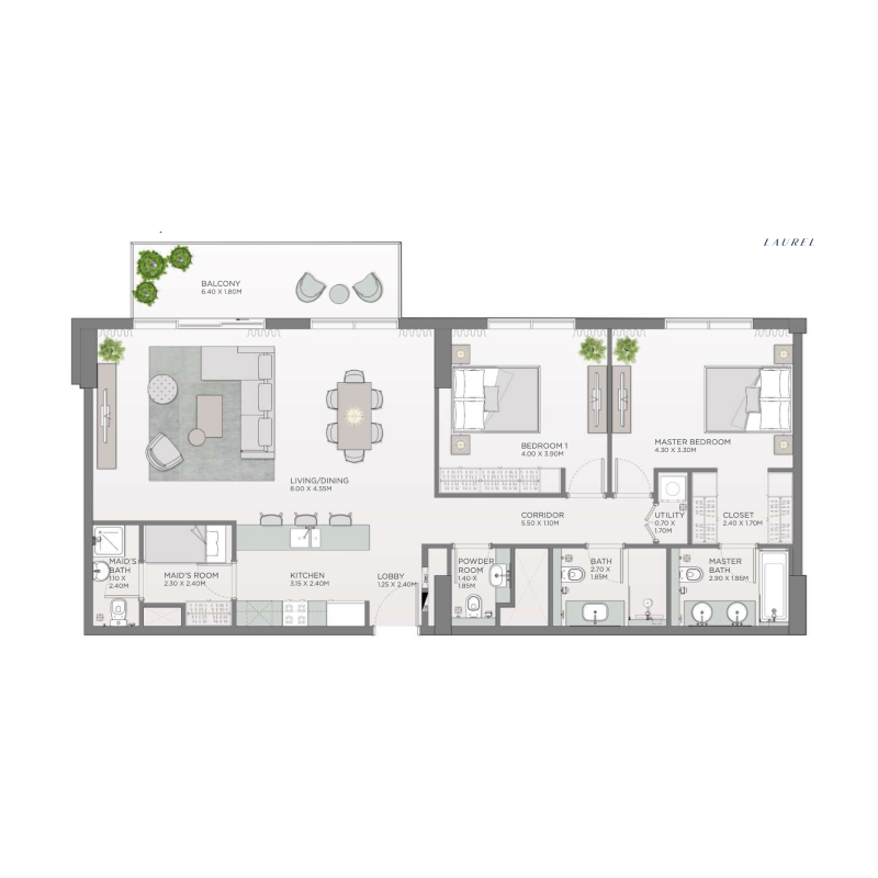 Apartments plan