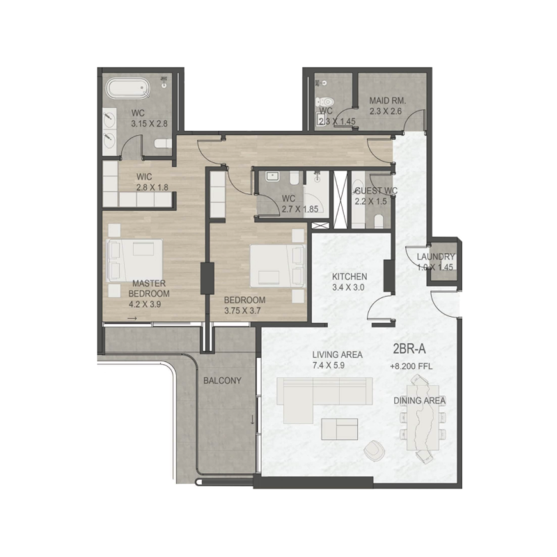 Apartments plan