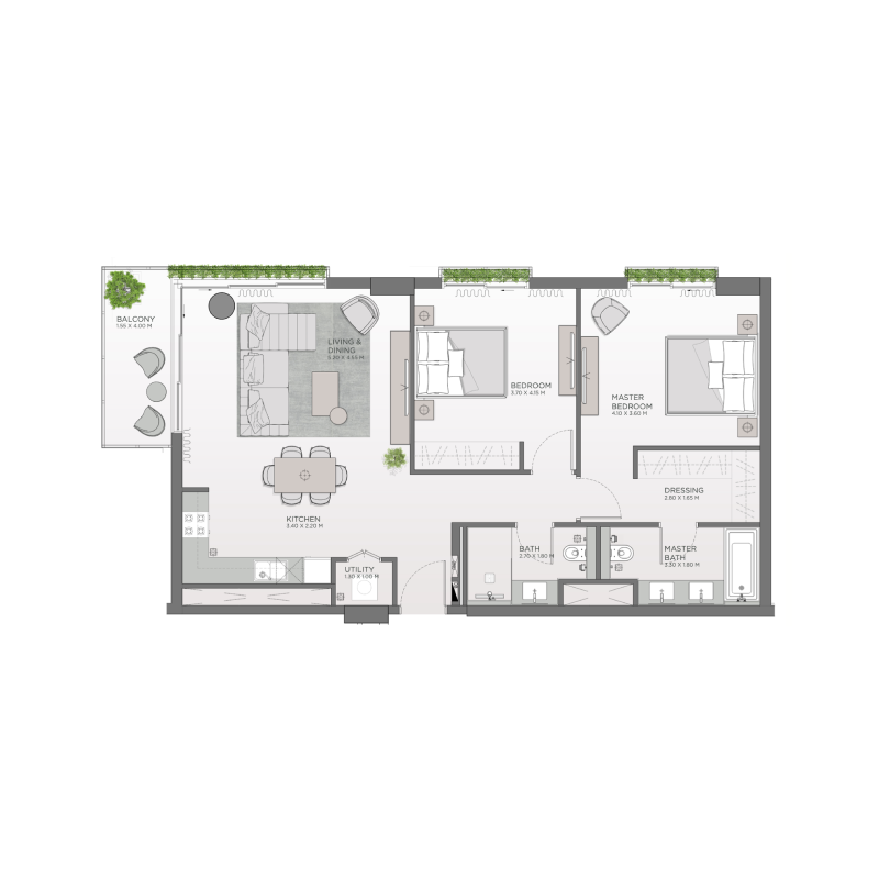 Apartments plan