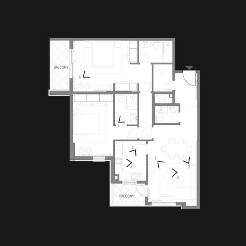 Apartments plan