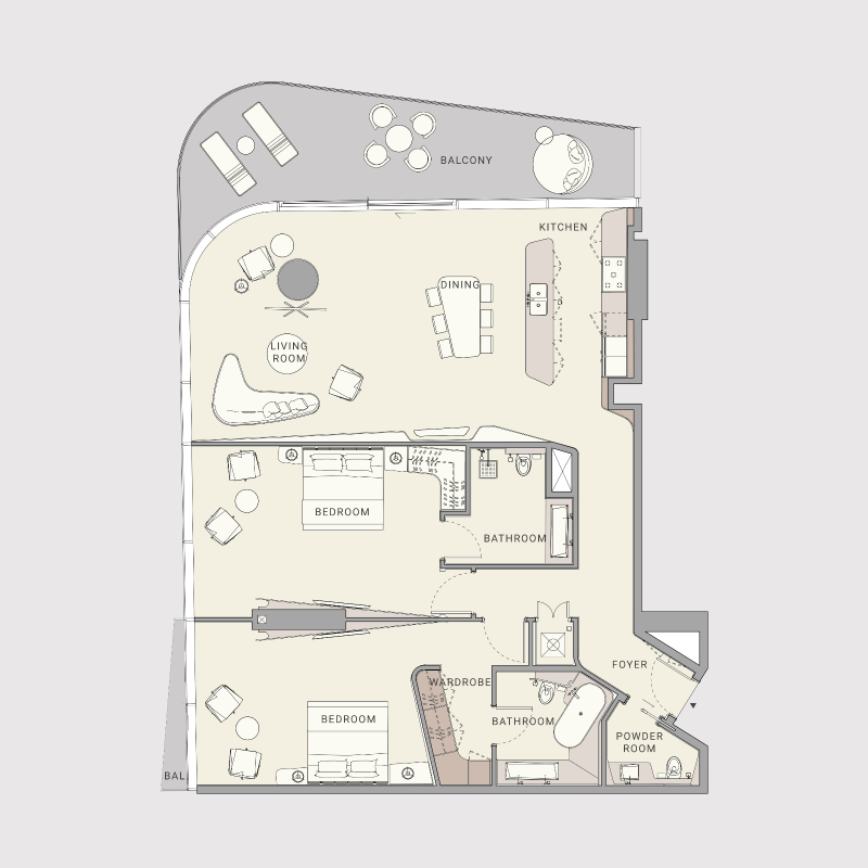 Apartments plan