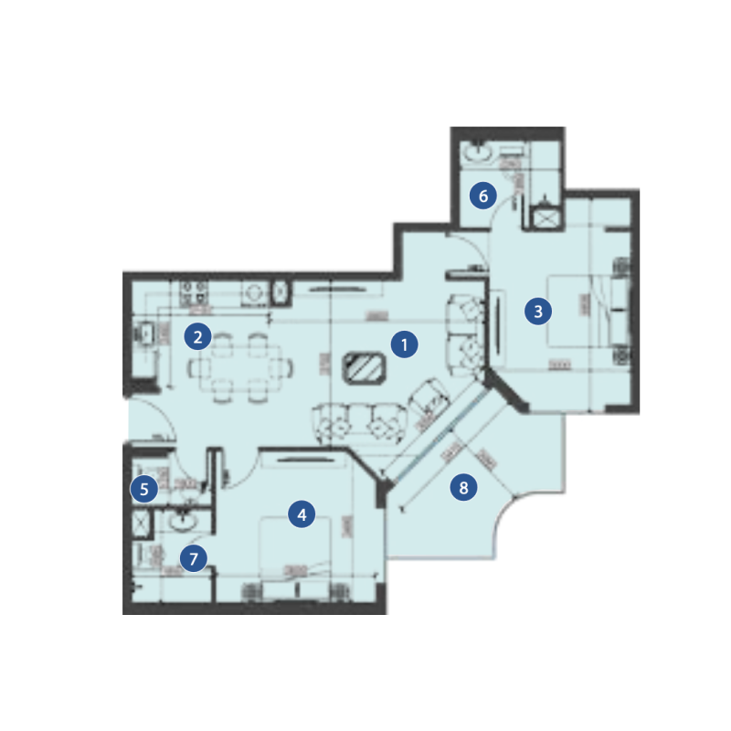 Apartments plan