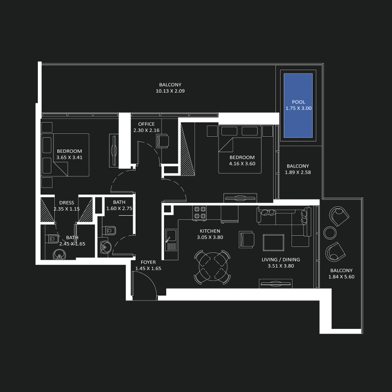 Apartments plan