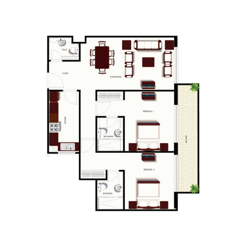 Apartments plan