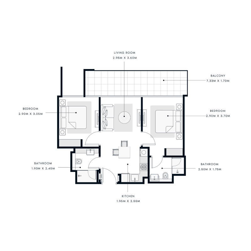 Apartments plan