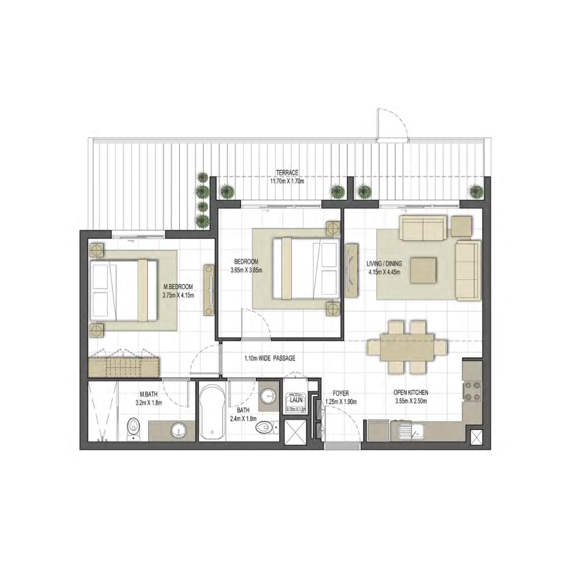Apartments plan