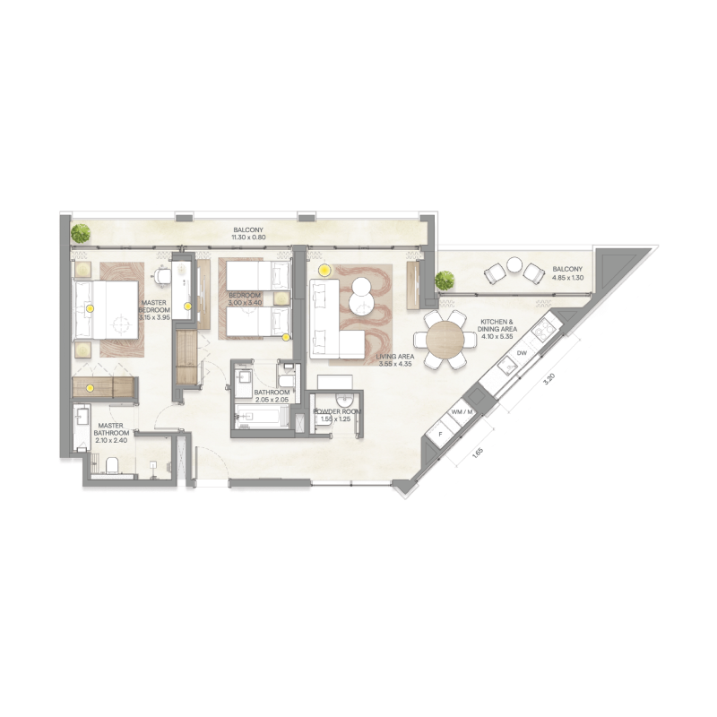 Apartments plan