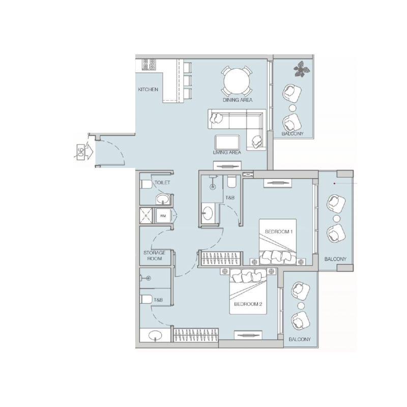 Apartments plan