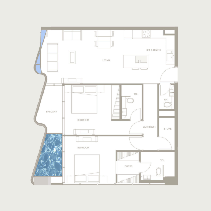 Apartments plan