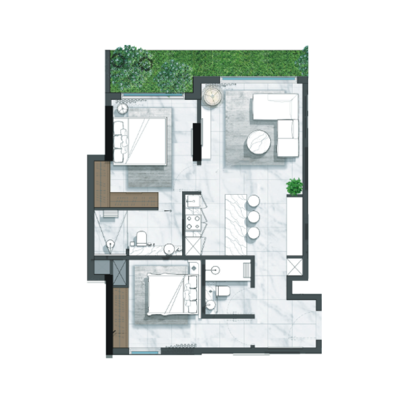 Apartments plan