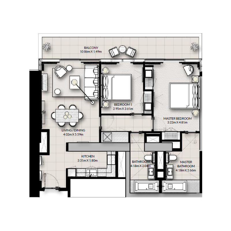 Apartments plan