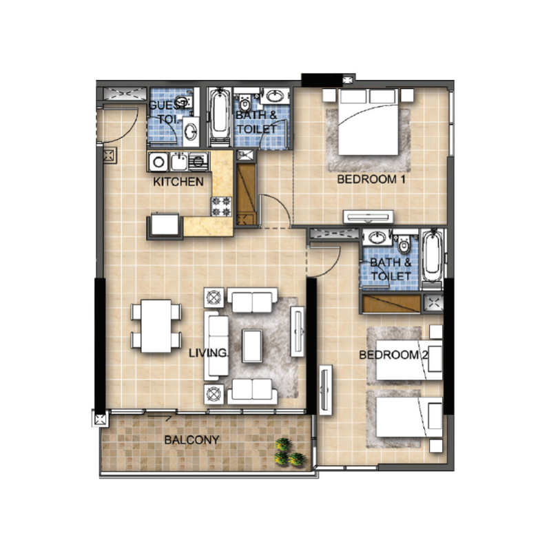 Apartments plan