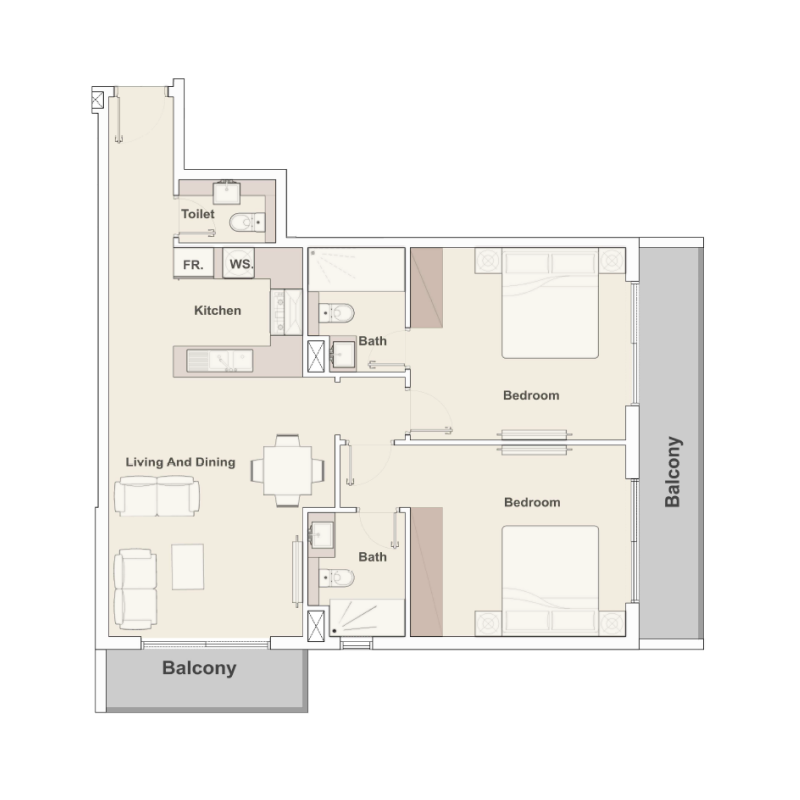 Apartments plan