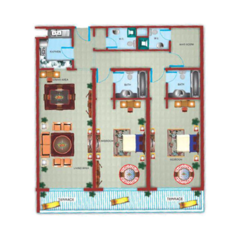 Apartments plan