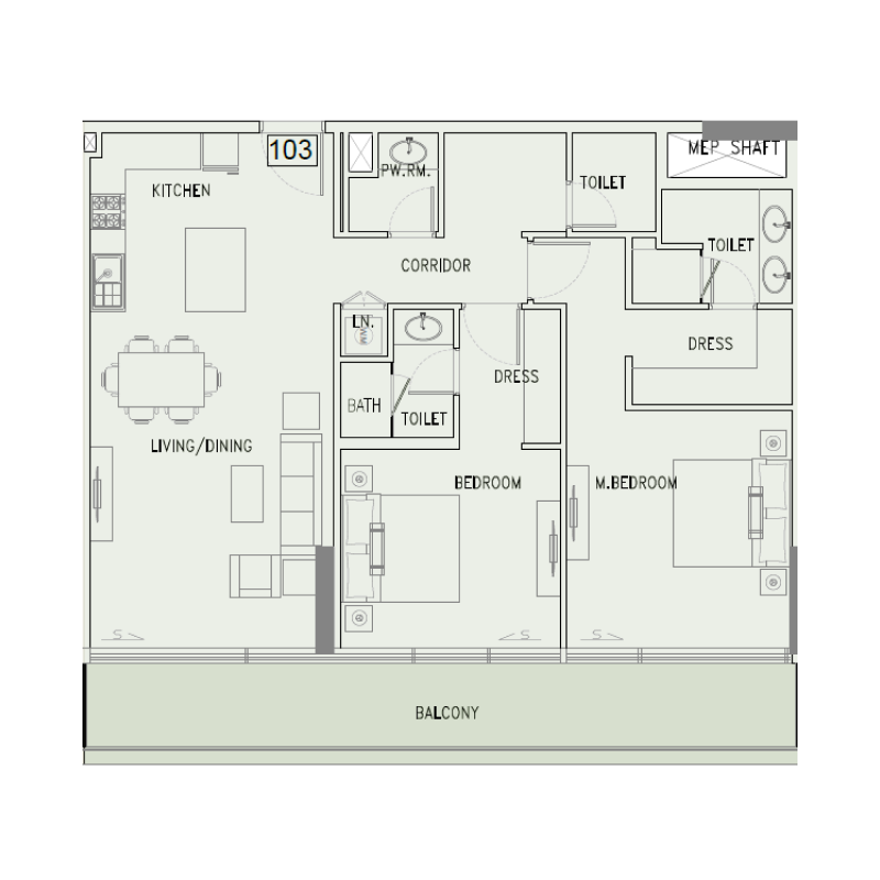 Apartments plan
