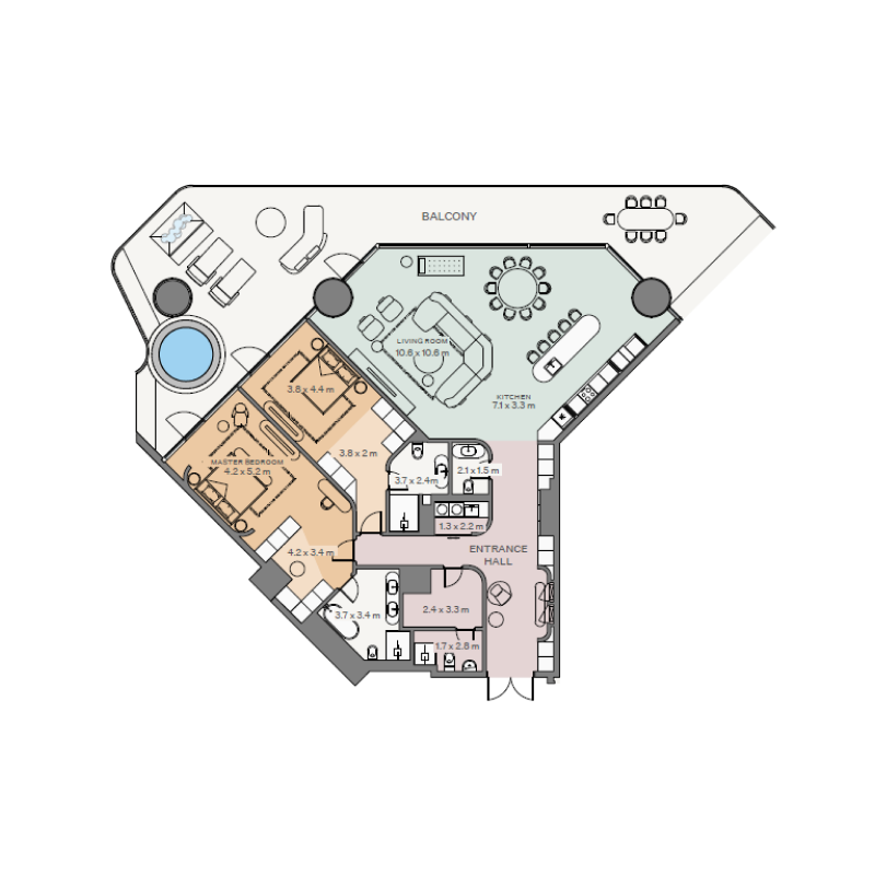 Apartments plan