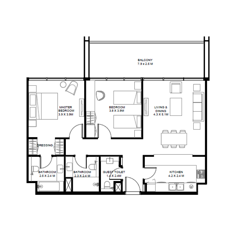 Apartments plan